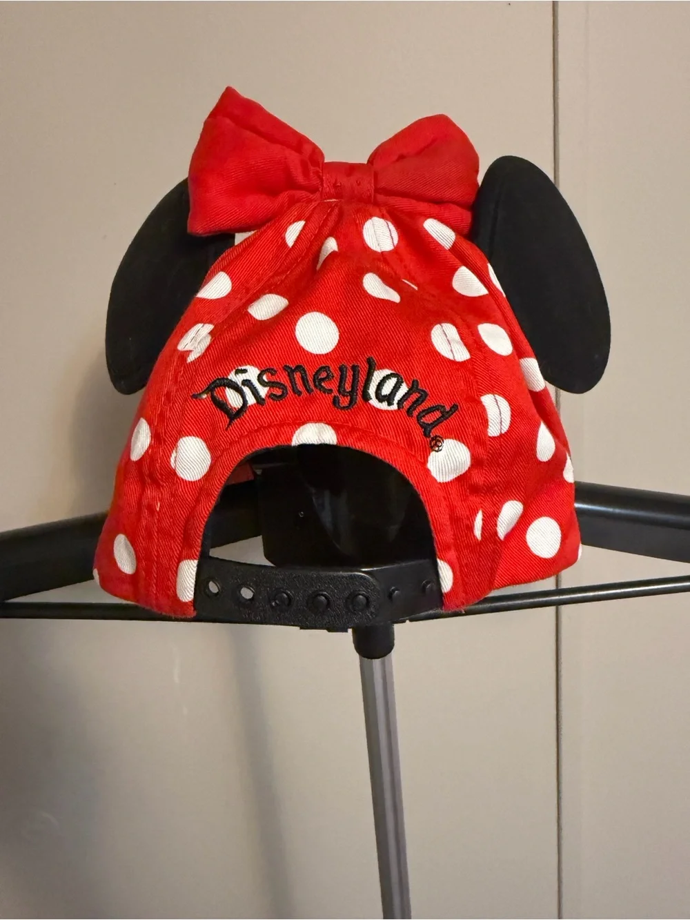 Disney Parks Minnie Mouse Ears & Bow Baseball Cap – Youth Size
